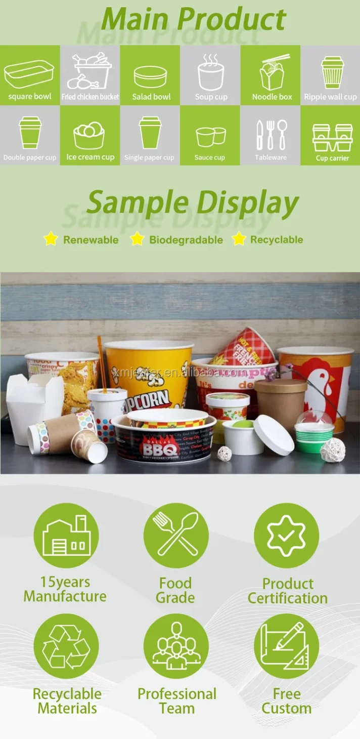 Recyclable meal boxes for eco-friendly takeout options