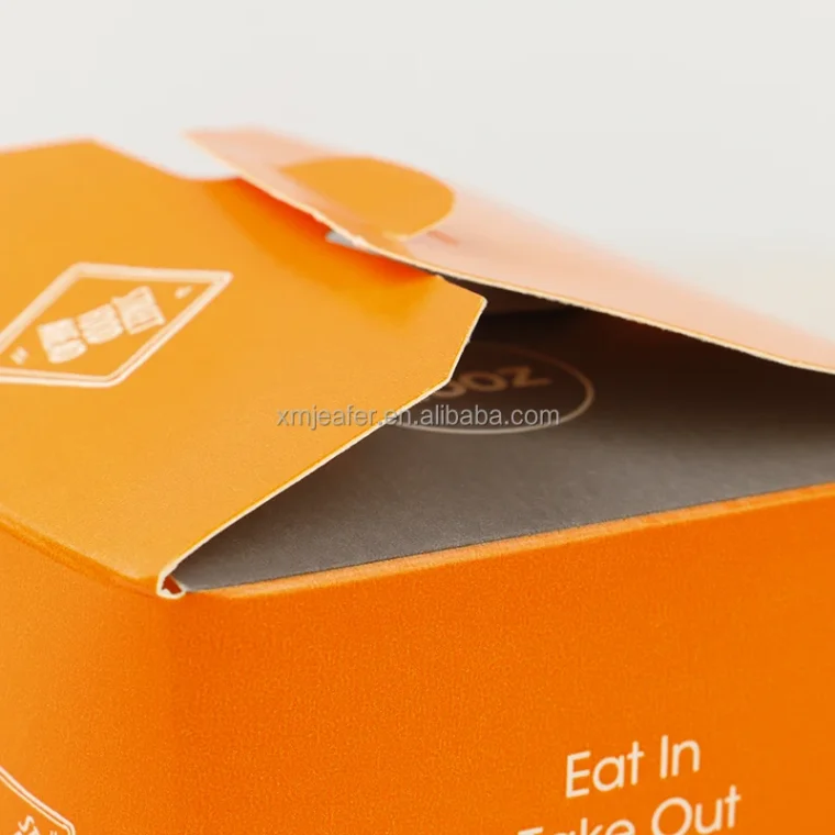 Recyclable snack boxes for food