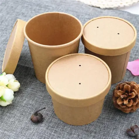 Biodegradable food container option for green businesses