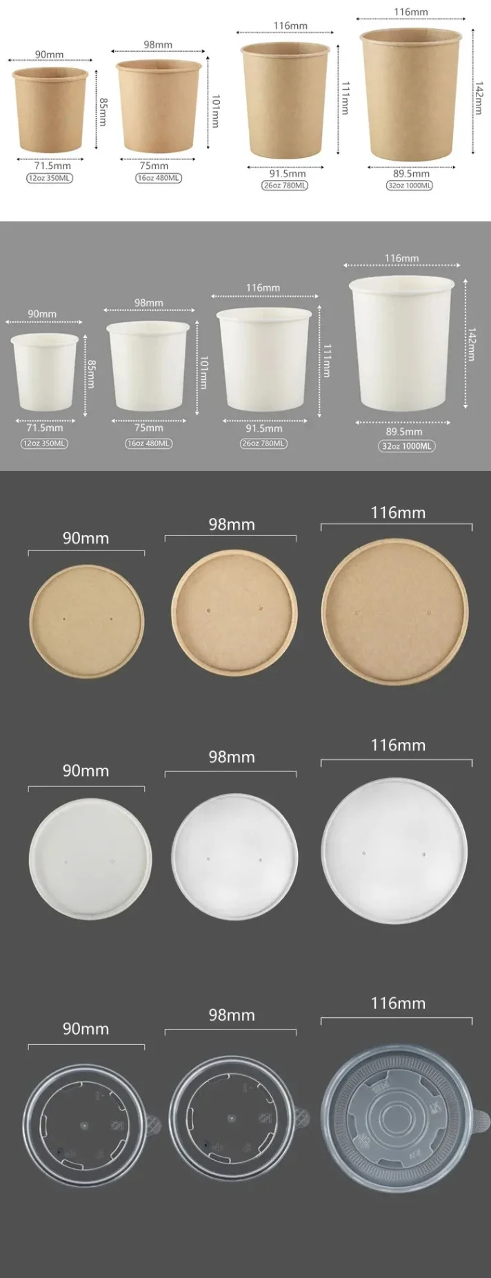 Biodegradable food package design preview