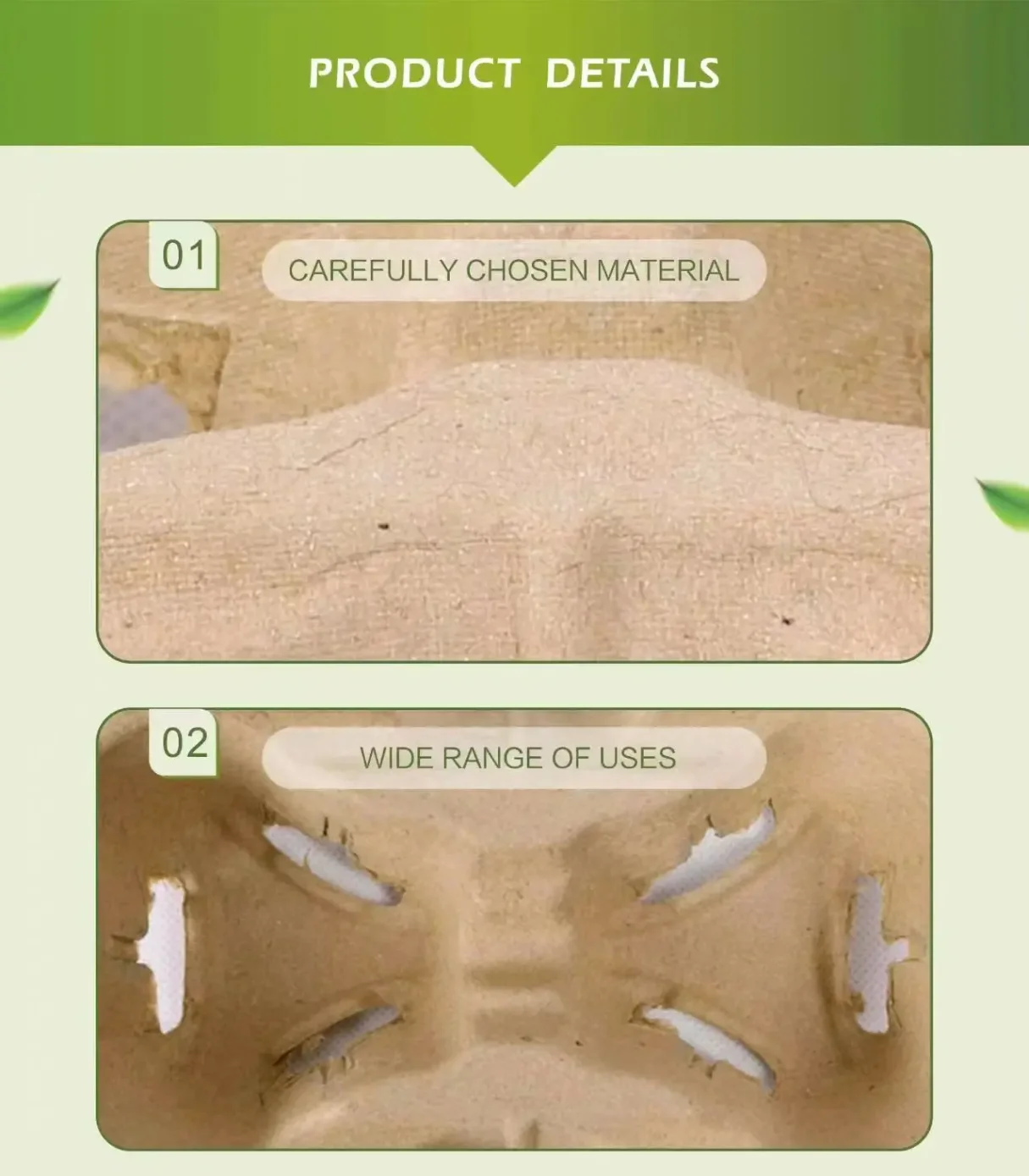 Eco-packaging for food delivery services to reduce waste