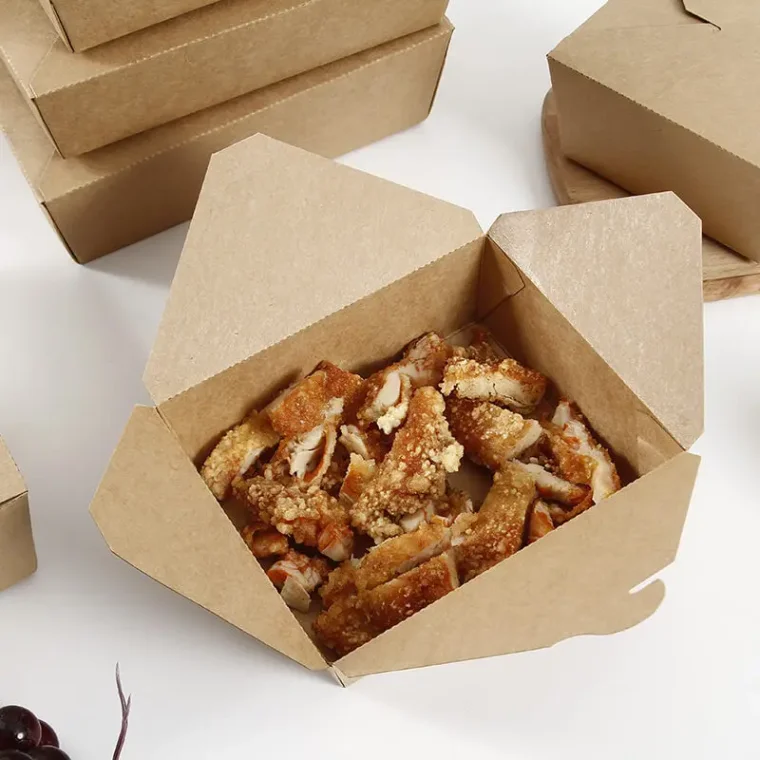 Green food containers for a sustainable dining experience