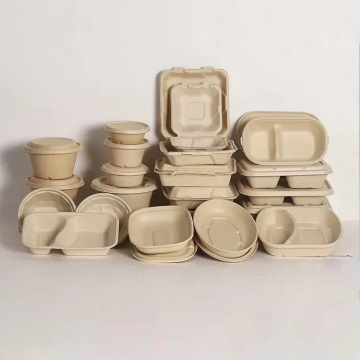 Recyclable food container design for environmental protection