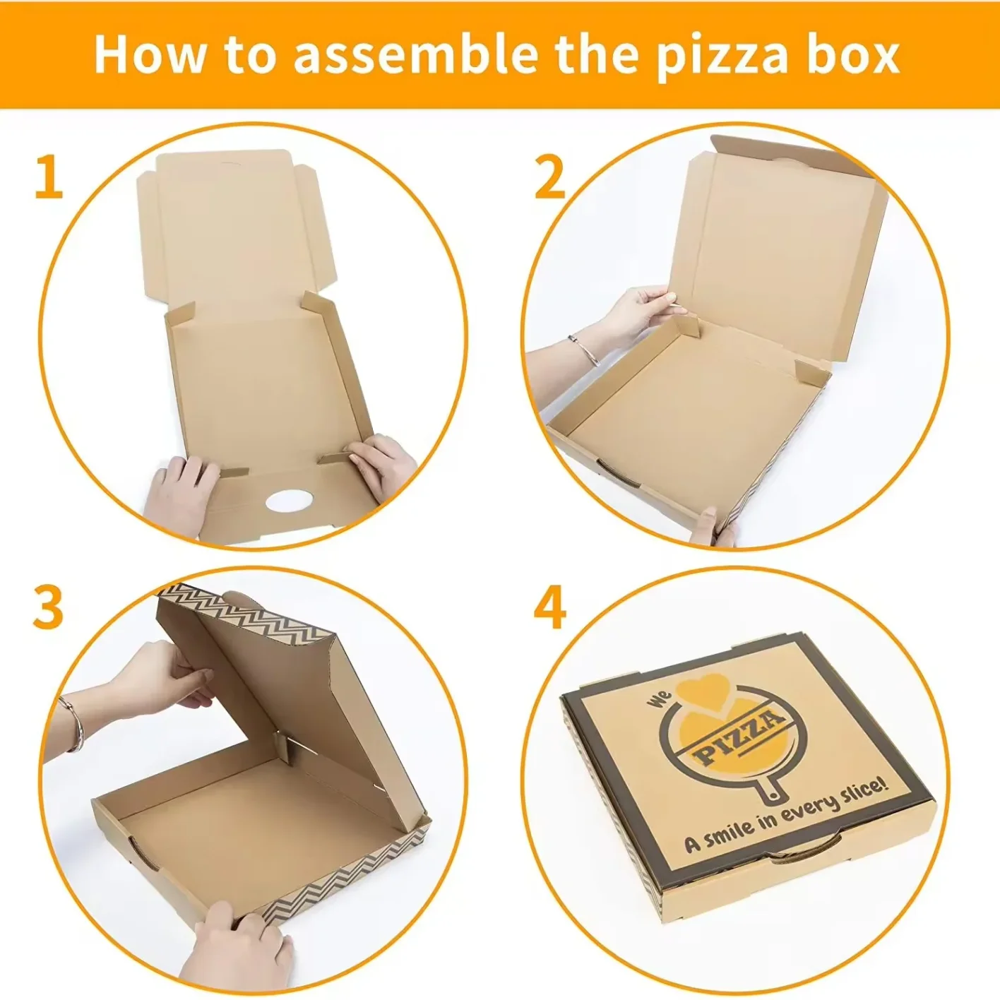 Sustainable takeout container for eco-friendly meals