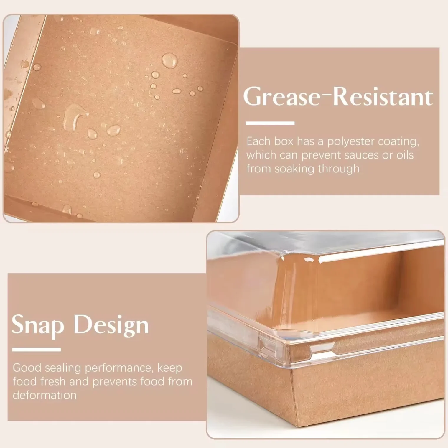 Eco-friendly food packaging for sustainable dining