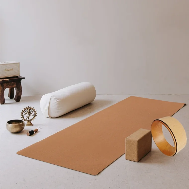 Athletic equipment in modern setting