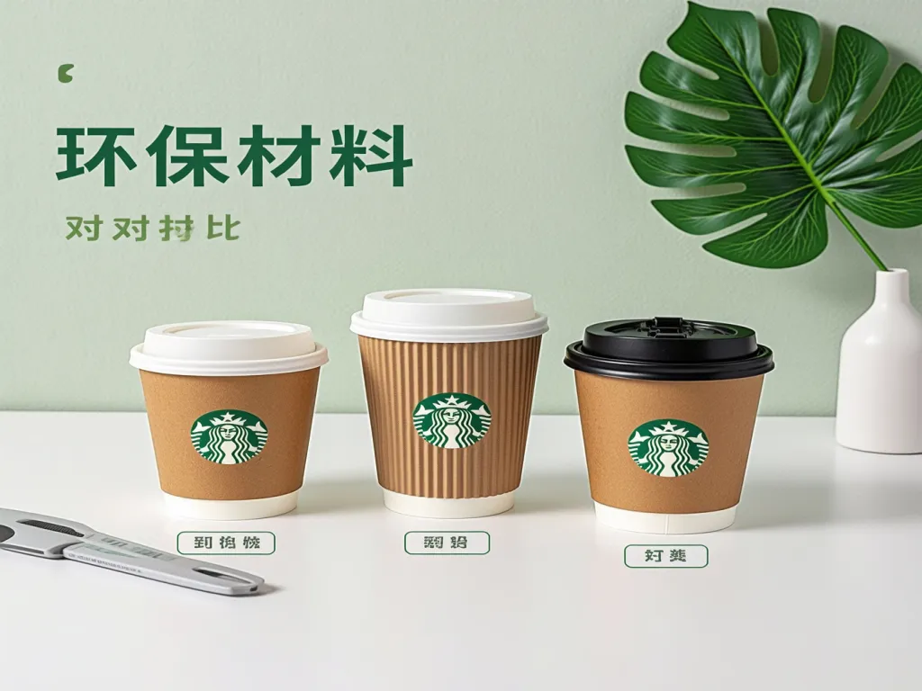 Eco-friendly custom paper coffee cups with lids