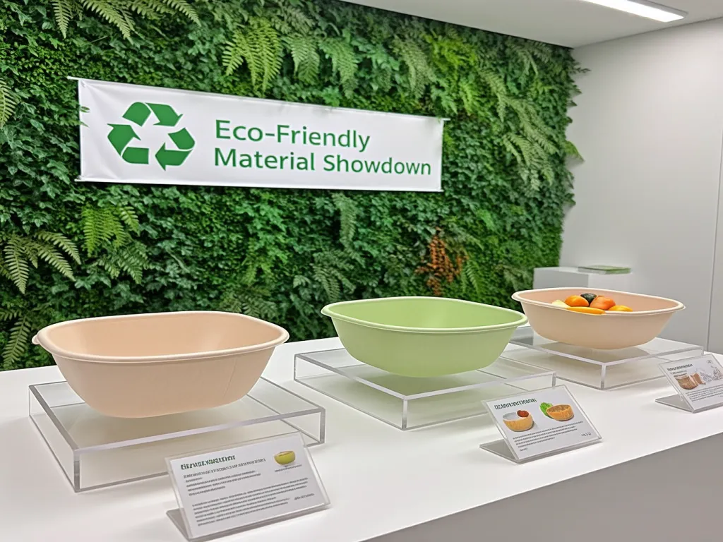 20 oz paper bowls at eco-friendly material showdown