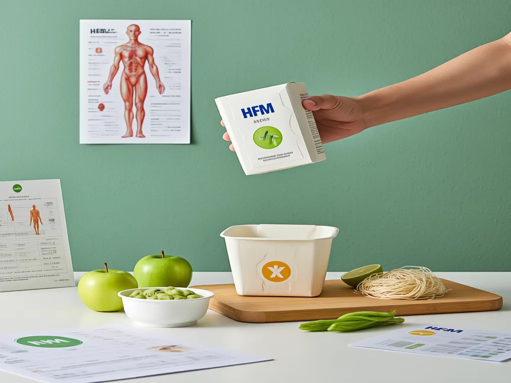 An eco friendly paper box for noodles with fresh ingredients