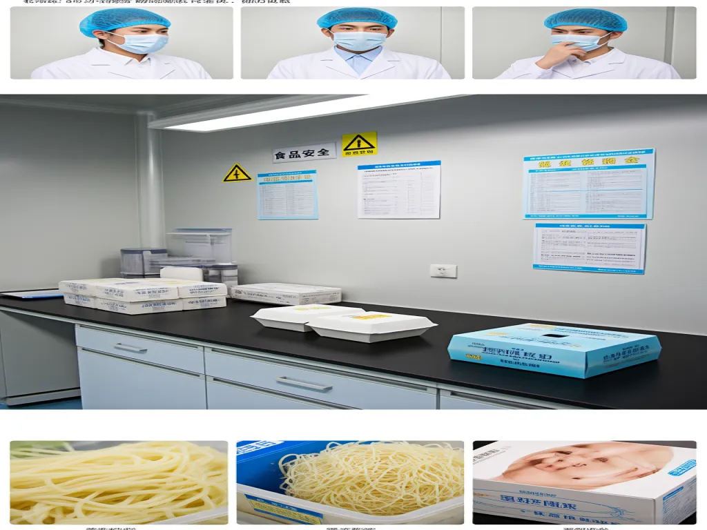 Production safety and hygiene in noodle box manufacturing