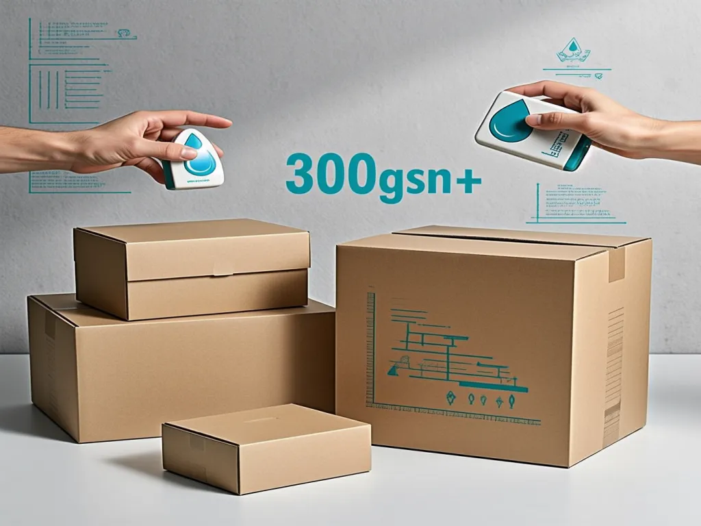 Brown paper noodle boxes with water-resistant coating, 300gsn+